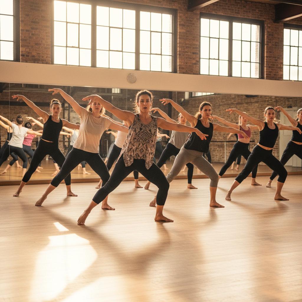 Academia de baile moderna administrada con wstudio.app